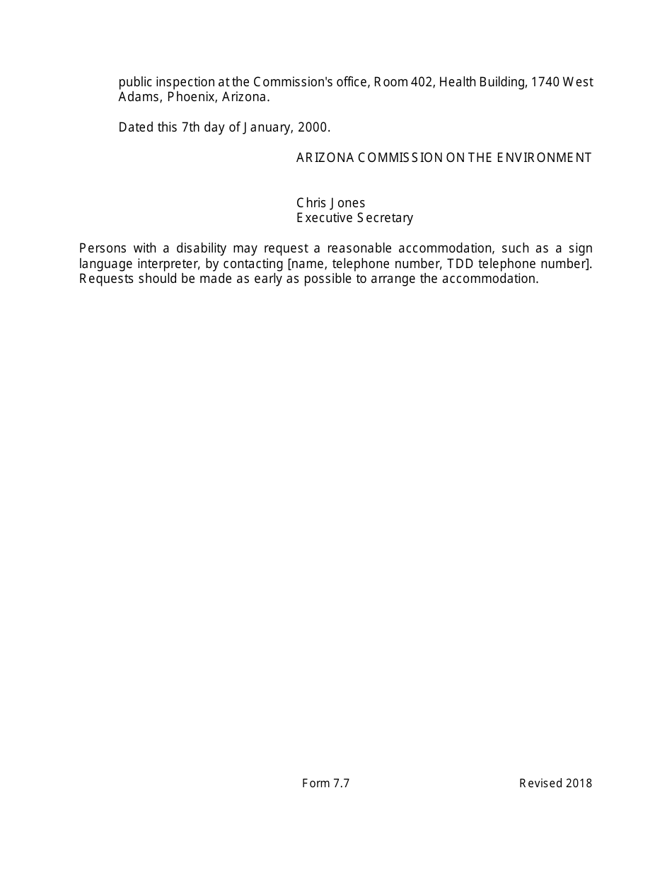 Arizona Agency Handbook - Chapter 7: Open Meetings - Arizona, Page 45