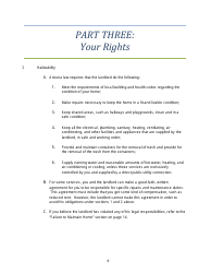 Arizona Tenants&#039; Rights and Responsibilities Handbook: a Guidebook From Move-In to Move-Out Including Sample Forms - Arizona, Page 10