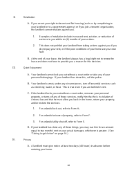 Arizona Tenants&#039; Rights and Responsibilities Handbook: a Guidebook From Move-In to Move-Out Including Sample Forms - Arizona, Page 11