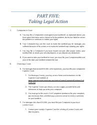 Arizona Tenants&#039; Rights and Responsibilities Handbook: a Guidebook From Move-In to Move-Out Including Sample Forms - Arizona, Page 17