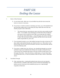 Arizona Tenants&#039; Rights and Responsibilities Handbook: a Guidebook From Move-In to Move-Out Including Sample Forms - Arizona, Page 20