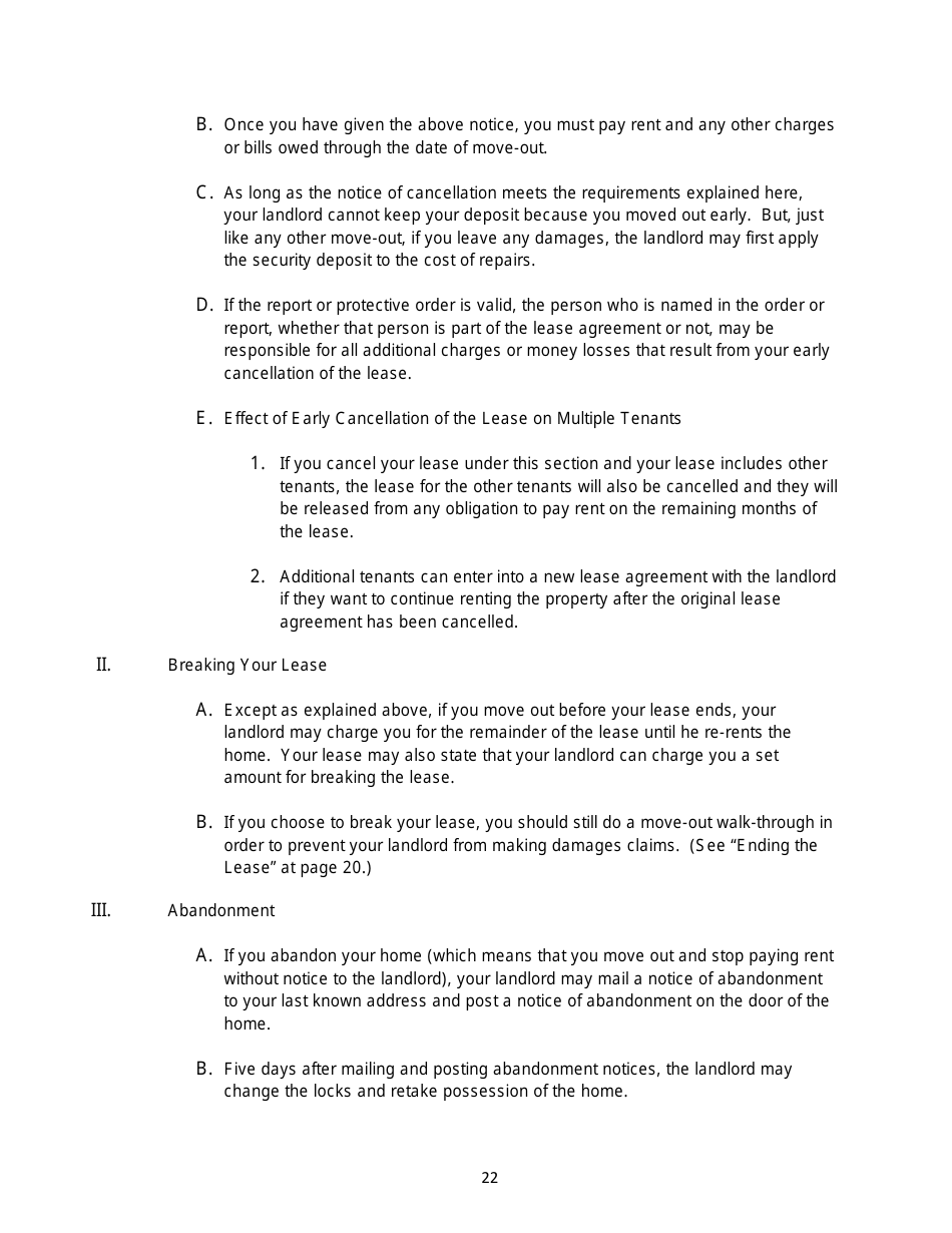 Arizona Tenants Rights and Responsibilities Handbook: a Guidebook From Move-In to Move-Out Including Sample Forms - Arizona, Page 23