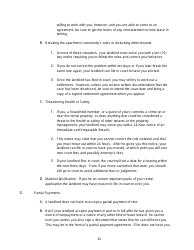 Arizona Tenants&#039; Rights and Responsibilities Handbook: a Guidebook From Move-In to Move-Out Including Sample Forms - Arizona, Page 26