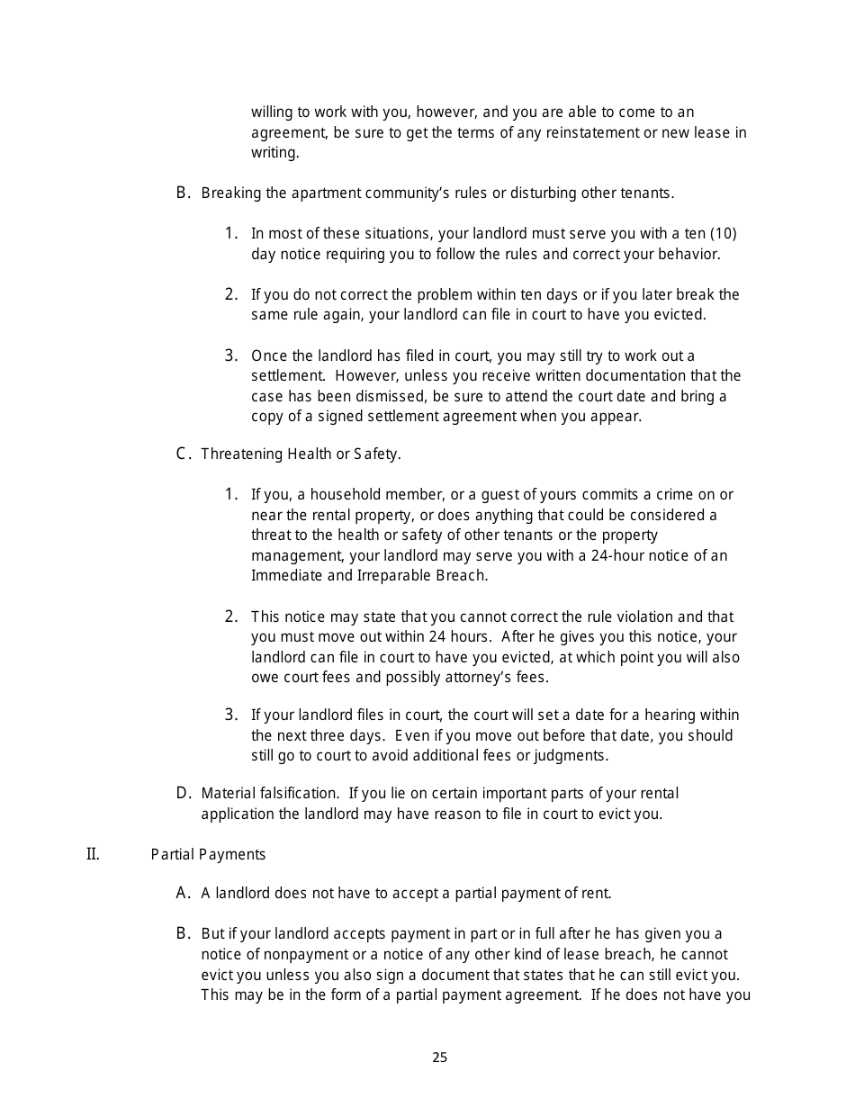 Arizona Tenants Rights and Responsibilities Handbook: a Guidebook From Move-In to Move-Out Including Sample Forms - Arizona, Page 26