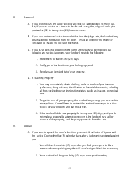Arizona Tenants&#039; Rights and Responsibilities Handbook: a Guidebook From Move-In to Move-Out Including Sample Forms - Arizona, Page 28