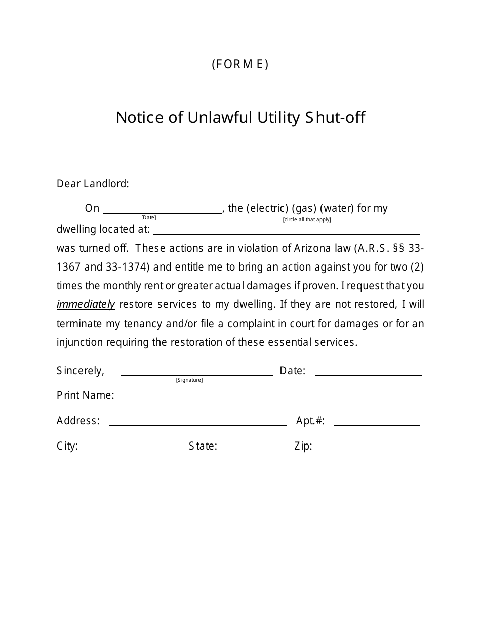 Arizona Tenants Rights and Responsibilities Handbook: a Guidebook From Move-In to Move-Out Including Sample Forms - Arizona, Page 42