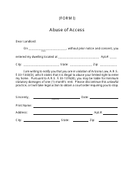 Arizona Tenants&#039; Rights and Responsibilities Handbook: a Guidebook From Move-In to Move-Out Including Sample Forms - Arizona, Page 46