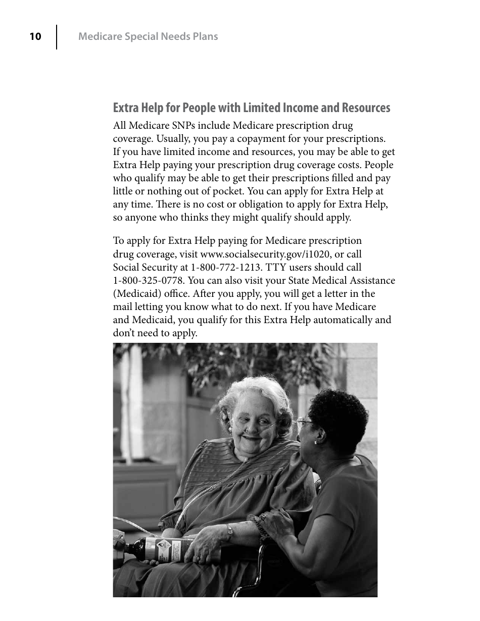 Your Guide to Medicare Special Needs Plans (Snps), Page 10