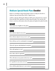 Your Guide to Medicare Special Needs Plans (Snps), Page 20