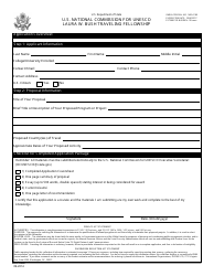 Document preview: Form DS-7646 U.S. National Commission for Unesco Laura W. Bush Traveling Fellowship