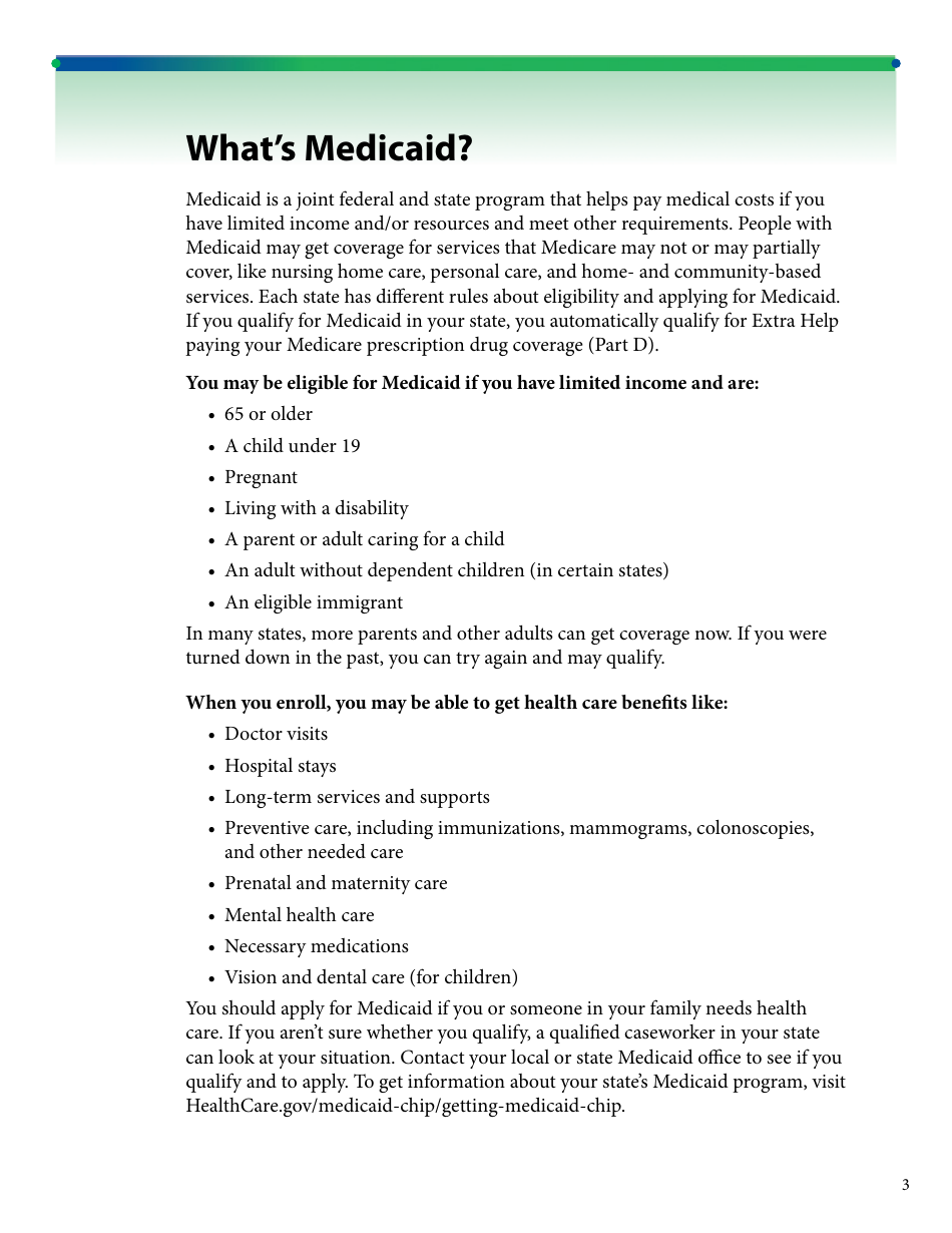 Whats Medicare? Whats Medicaid?, Page 3