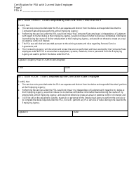 Form CT-HR-10 Certification for Psa With Current State Employee - Connecticut, Page 2
