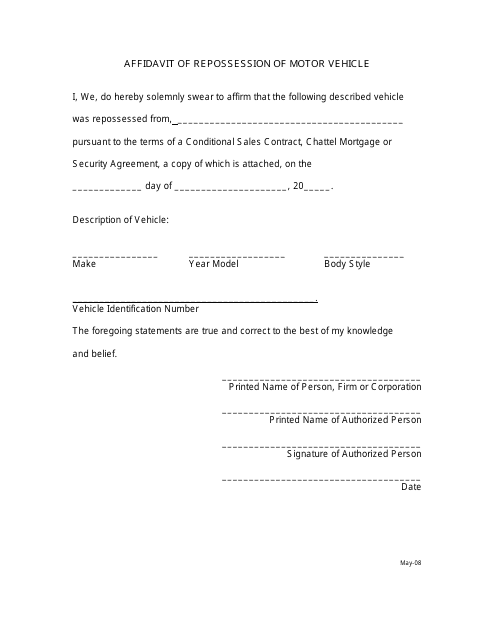fillable-form-t-16-affidavit-of-repossession-printable-pdf-download