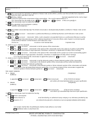 Form GC-340 Order Appointing Probate Conservator - California, Page 2