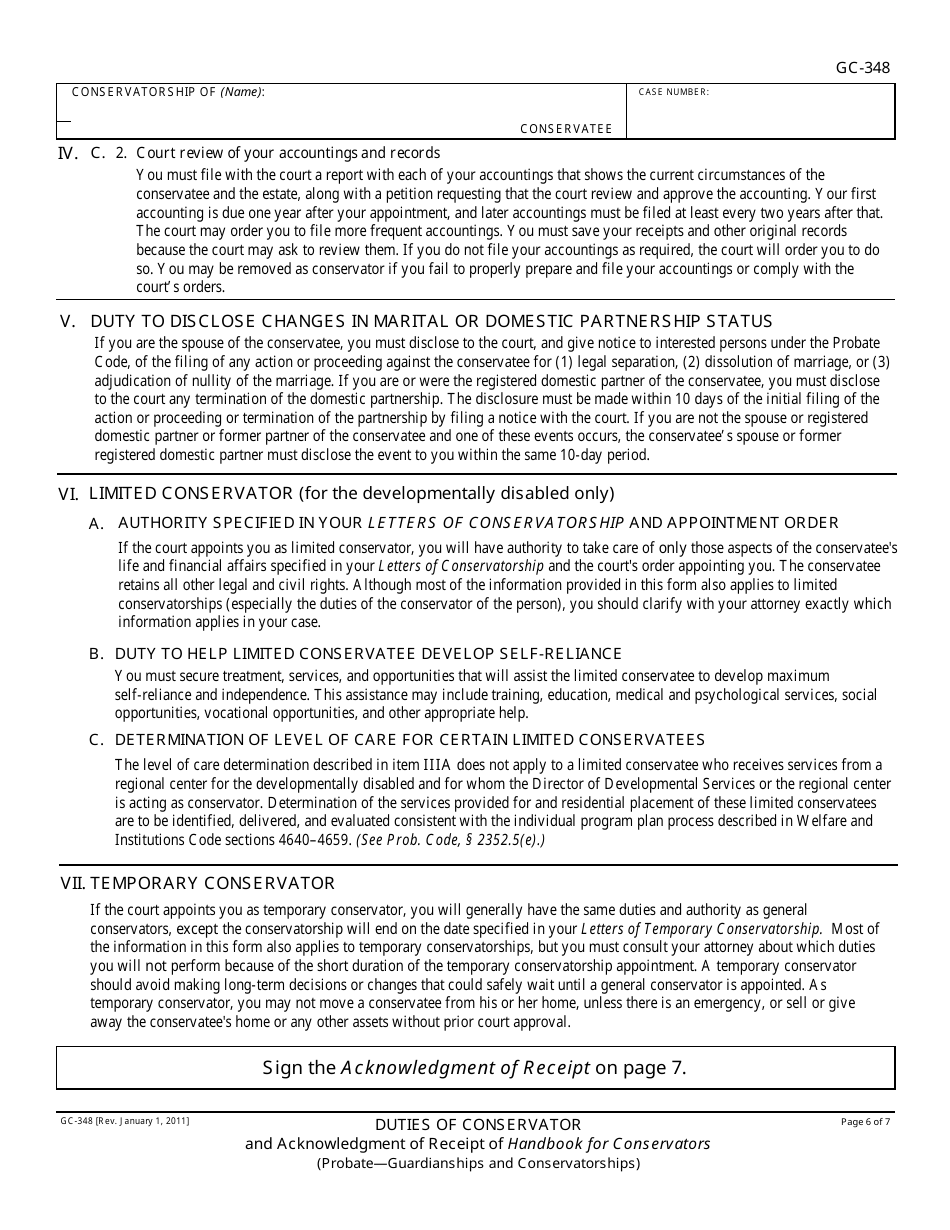 Form GC-348 - Fill Out, Sign Online and Download Fillable PDF ...