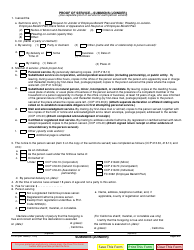 Form FL-375 Summons (Joinder) - California, Page 2