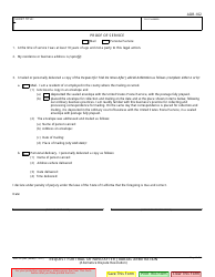 Form ADR-102 Request for Trial De Novo After Judicial Arbitration - California, Page 2