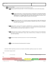 Form AT-155 Notice of Opposition to Right to Attach Order and Claim of Exemption - California, Page 2