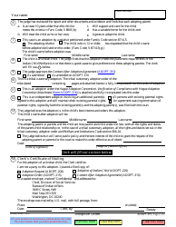 Form ADOPT-215 Adoption Order - California, Page 2