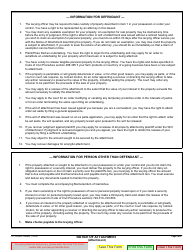 Form AT-165 Notice of Attachment - California, Page 2