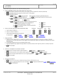 Form FL-120 Response - Marriage/Domestic Partnership - California, Page 2
