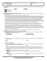 Form FL-460 Qualified Domestic Relations Order for Support (Earnings Assignment Order for Support) - California, Page 2