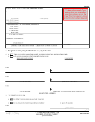 Form FL-663 Stipulation and Order for Joinder of Other Parent (Governmental) - California