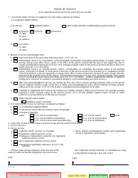 Form EJ-110 Notice of Entry of Judgment on Sister-State Judgment - California, Page 2