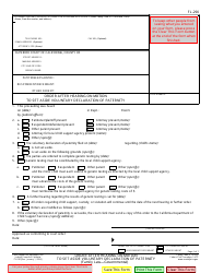 Document preview: Form FL-290 Order After Hearing on Motion to Set Aside Voluntary Declaration of Paternity - California