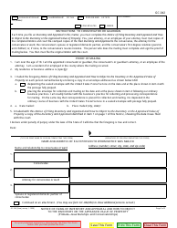 Form GC-042 Notice of Filing of Inventory and Appraisal and How to Object to the Inventory or the Appraised Value of Property - California, Page 2