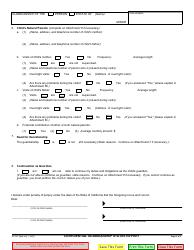 Form GC-251 Confidential Guardianship Status Report - California, Page 3