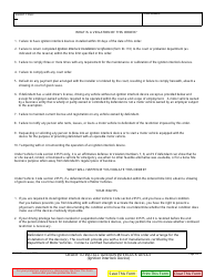 Form ID-100 Order to Install Ignition Interlock Device - California, Page 2