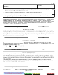 Form CR-102 Domestic Violence Plea Form With Waiver of Rights (Misdemeanor) - California, Page 3