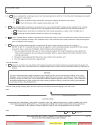 Form FL-325 Declaration of Court-Connected Child Custody Evaluator Regarding Qualifications - California, Page 2