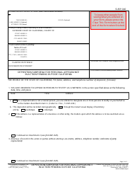 Form SUBP-040 Deposition Subpoena for Personal Appearance in Action Pending Outside California - California