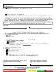 Form SUBP-040 Deposition Subpoena for Personal Appearance in Action Pending Outside California - California, Page 2