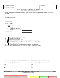 Form SUBP-010 Deposition Subpoena for Production of Business Records - California, Page 2
