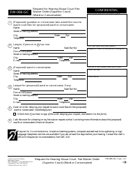 Form FW 006 GC Fill Out Sign Online and Download Fillable PDF