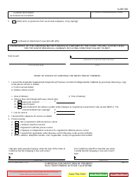 Form SUBP-050 Subpoena for Inspection of Premises in Action Pending Outside California - California, Page 2