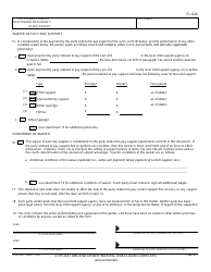 Form FL-626 Stipulation and Order Waiving Unassigned Arrears - California, Page 3