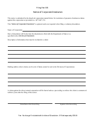 Form CR2E012 Articles of Dissolution to Dissolve a Florida Profit Corporation - Florida, Page 4