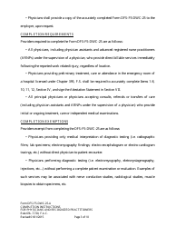 Instructions for Form DFS-F5-DWC-25 Florida Workers&#039; Compensation Uniform Medical Treatment/Status Reporting Form - Florida, Page 3