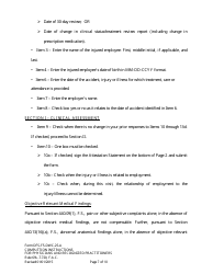 Instructions for Form DFS-F5-DWC-25 Florida Workers&#039; Compensation Uniform Medical Treatment/Status Reporting Form - Florida, Page 7