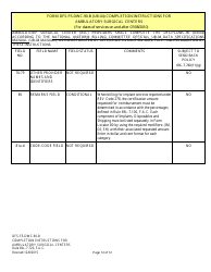 Instructions for Form UB-04, CMS-1450 Institutional Billing Form (Ambulatory Surgical Centers) - Florida, Page 12
