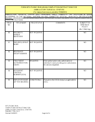 Instructions for Form UB-04, CMS-1450 Institutional Billing Form (Ambulatory Surgical Centers) - Florida, Page 8