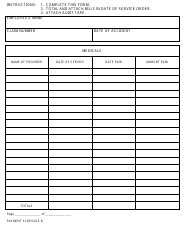 Form DFS-F1-SDF-2 Reimbursement Request - Florida, Page 3