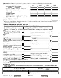 Form JD-FM-6-SHORT Financial Affidavit - Connecticut, Page 2