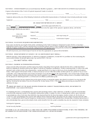 Form GEN008 Refund Election (Pers Tier I, II, Iii/Trs Tier I, II) - Alaska, Page 2