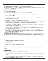 Form GEN008 Refund Election (Pers Tier I, II, Iii/Trs Tier I, II) - Alaska, Page 4