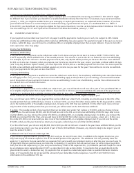 Form GEN008 Refund Election (Pers Tier I, II, Iii/Trs Tier I, II) - Alaska, Page 6